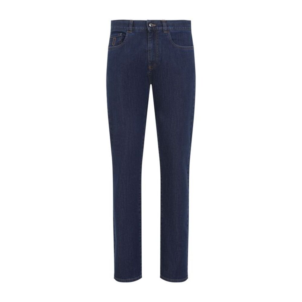 Canali 5 Pocket Denim Jeans Men